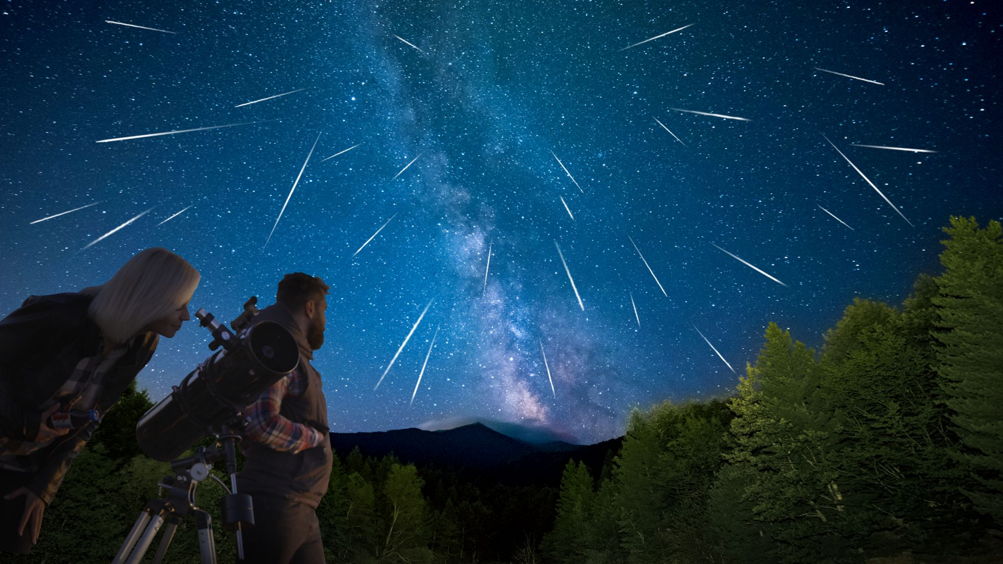 Perseid Meteor Shower Star Walk