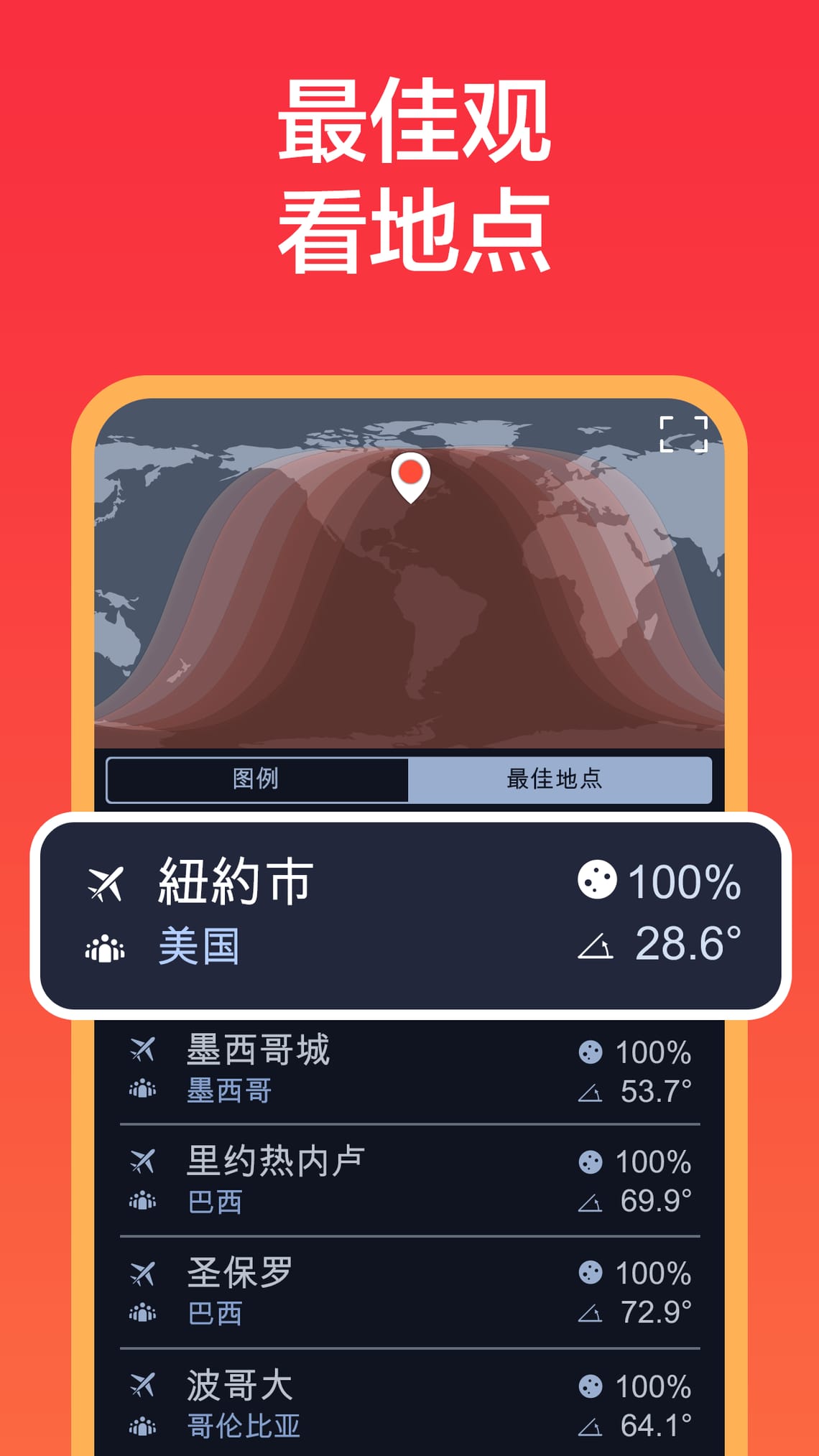最佳观看地点