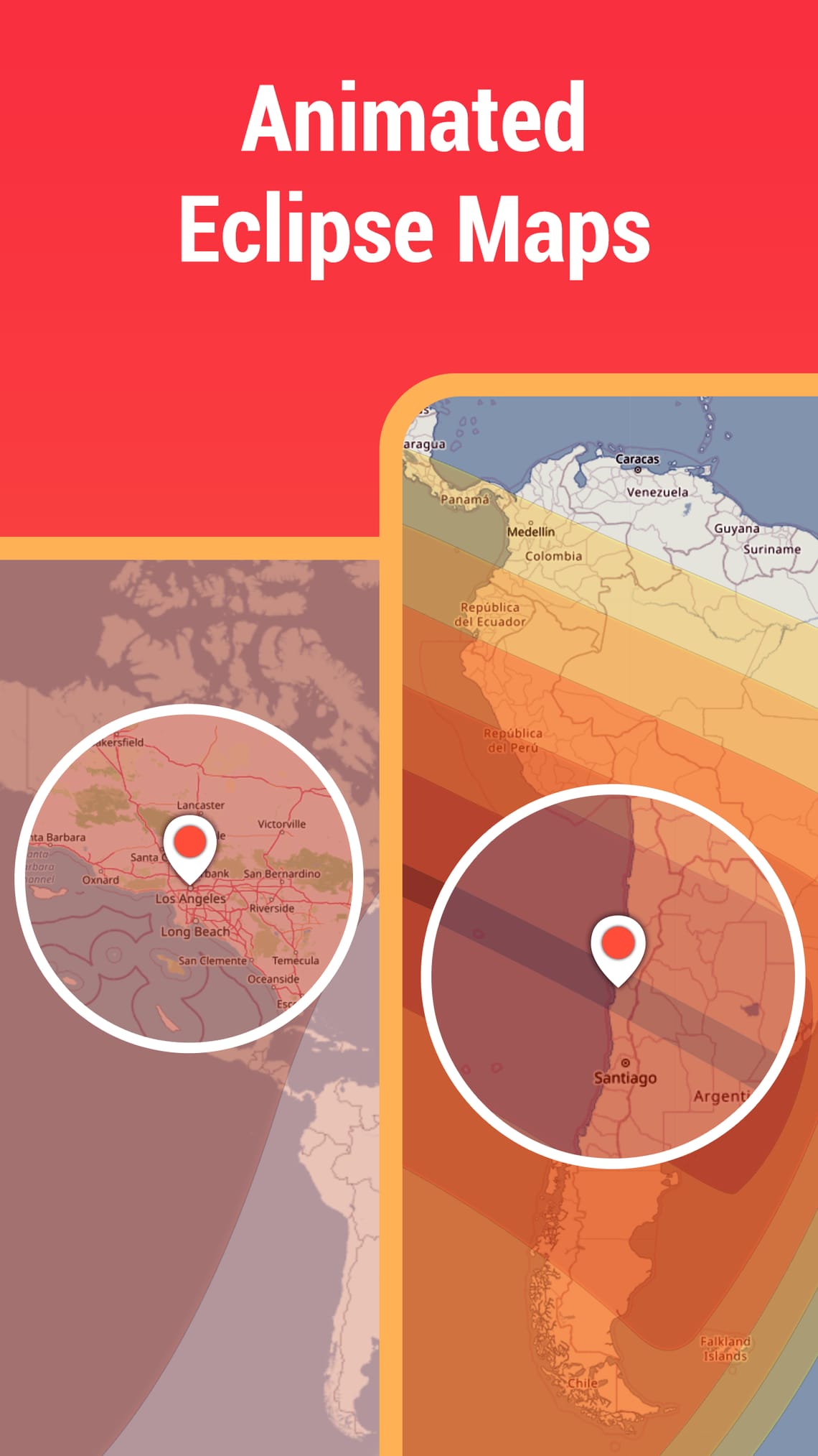 Animated Eclipse Maps