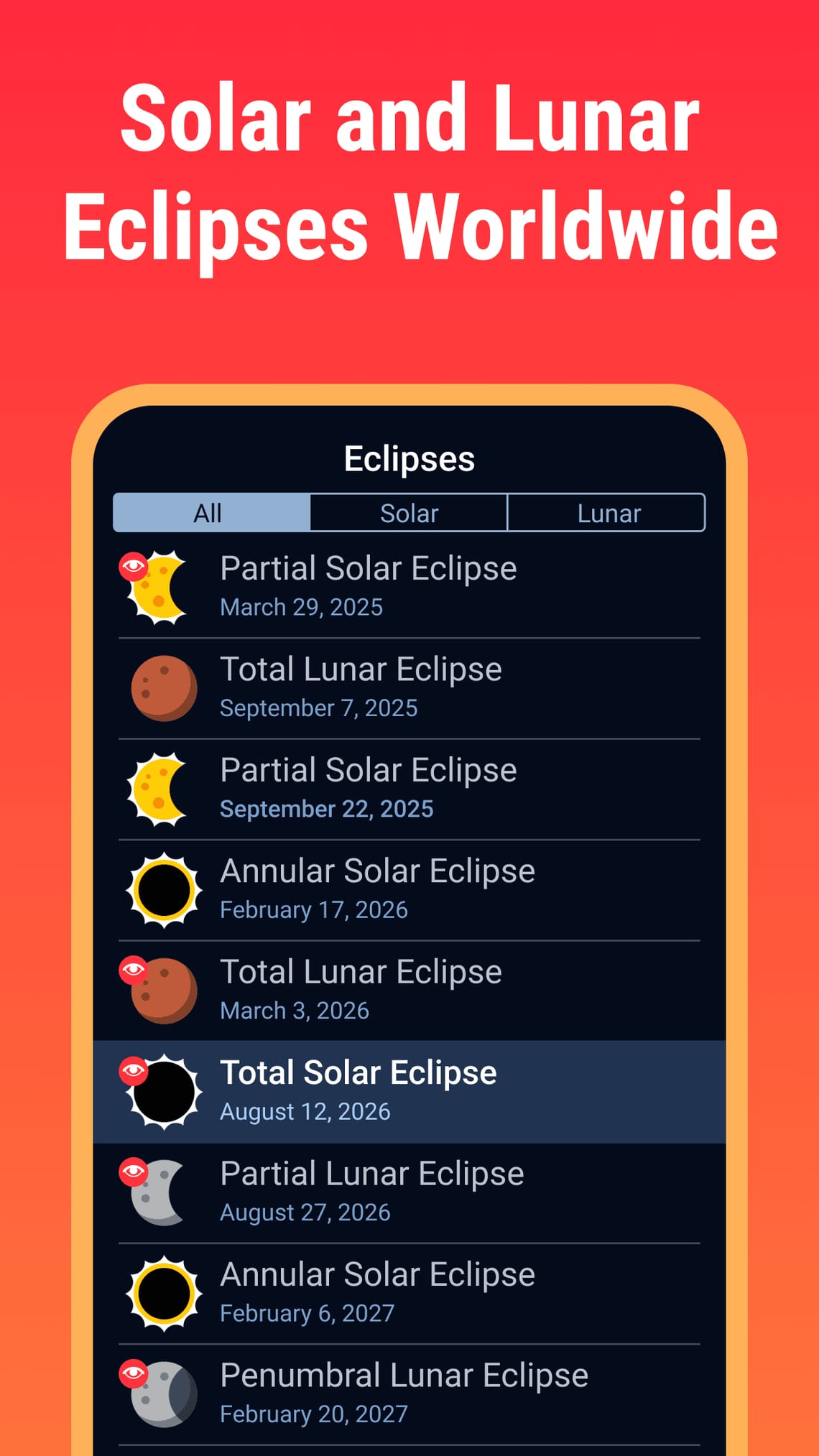 Eclipse Guide Screen 01 - August 12, 2026